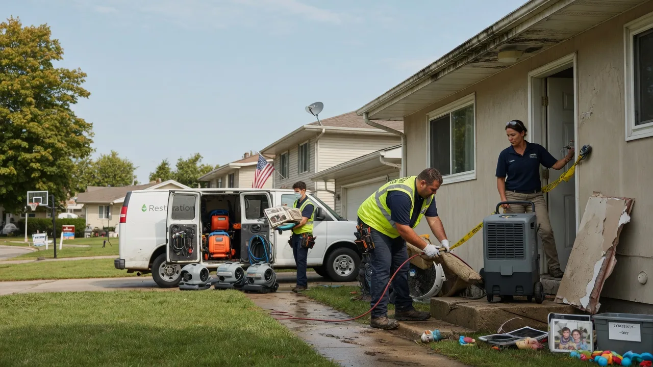 Water Damage Restoration in Berlin Center, OH near me